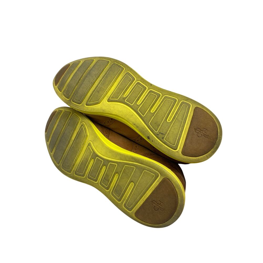 Cole Haan Lunargrand Oxford Shoes Womens Size 9 Brown Leather Yellow *READ - Picture 6 of 7
